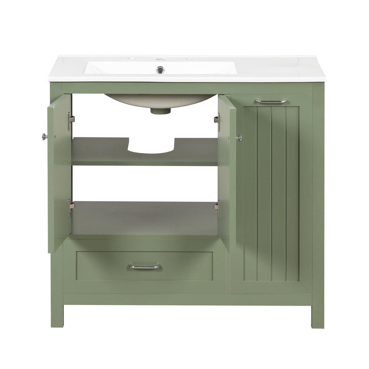 36-Inch Bathroom Vanity with Sink and Drawer