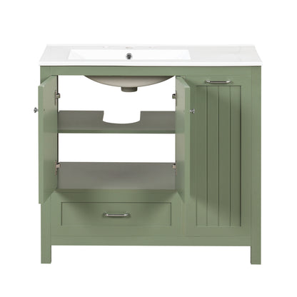 36-Inch Bathroom Vanity with Sink and Drawer