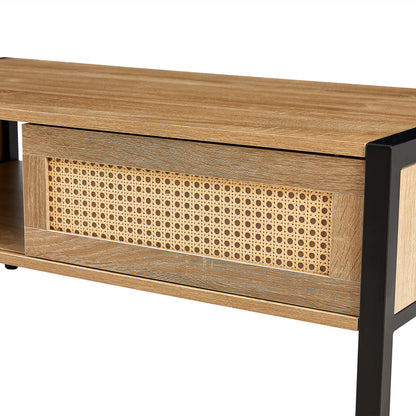 Rattan Coffee Table – Modern Natural Weave