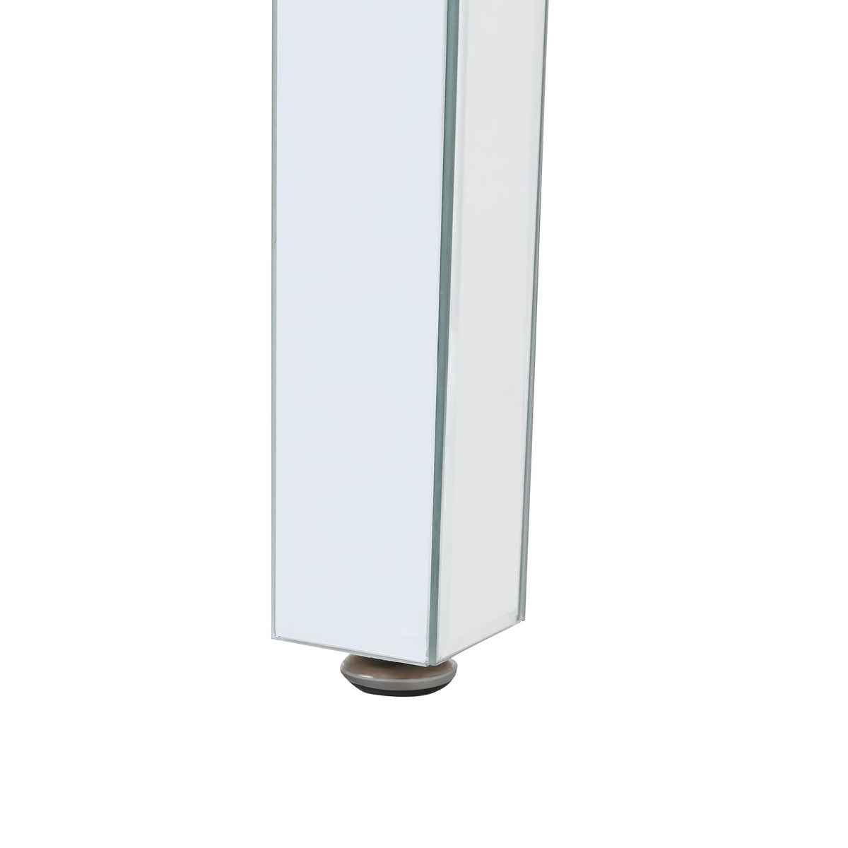On-Trans Mirrored Side Table – Crystal Design