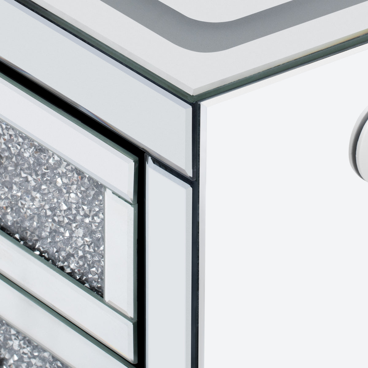 Silver Mirror Coffee Table