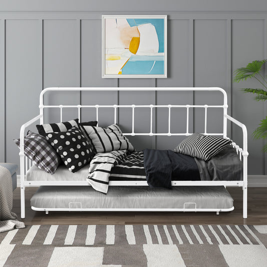 Metal Daybed White