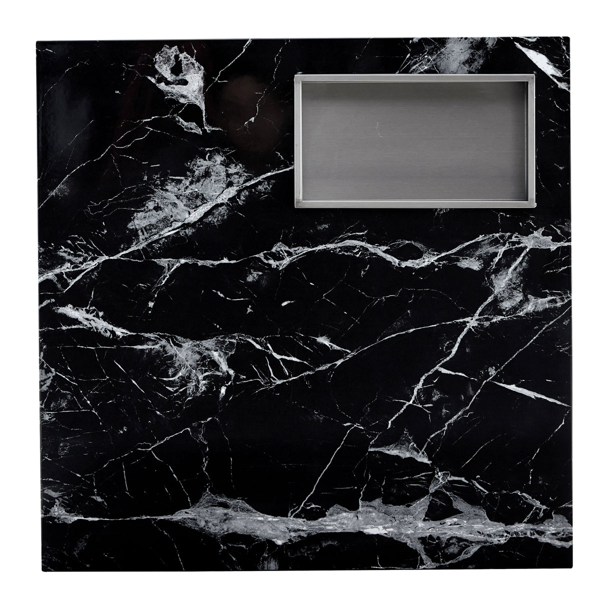 Black Pattern Modern Coffee Table