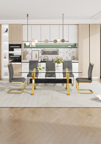 Tempered Glass Dining Table