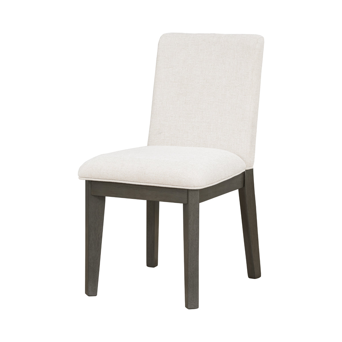 6-Piece Farmhouse Dining Set Beige Gray
