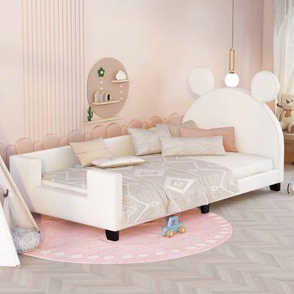 Twin Upholstered Daybed White
