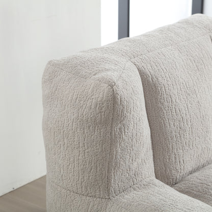Fluffy Memory Foam Bean Bag Sofa – Indoor Lounge