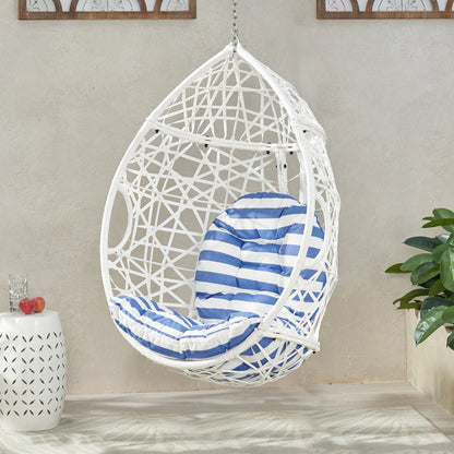 Marlin Hanging Egg Chair – Natural Rattan