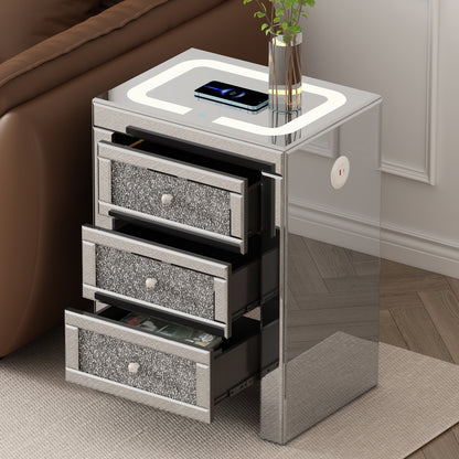 Silver Mirror Coffee Table