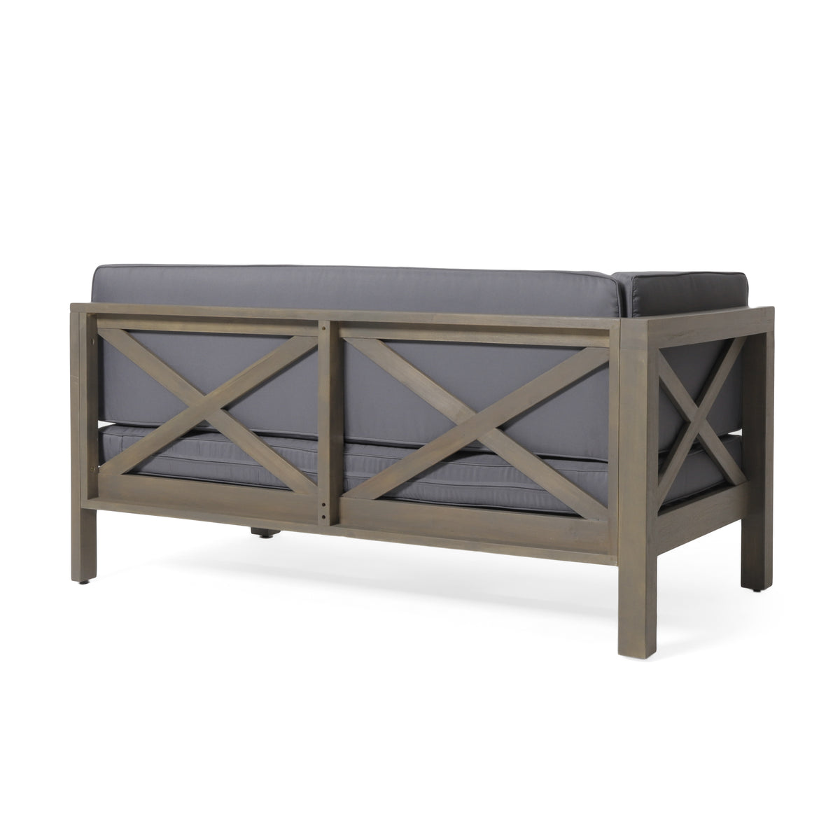 Brava Acacia Corner Bench Set