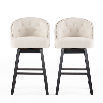 Ogden Swivel Barstools Set of 2