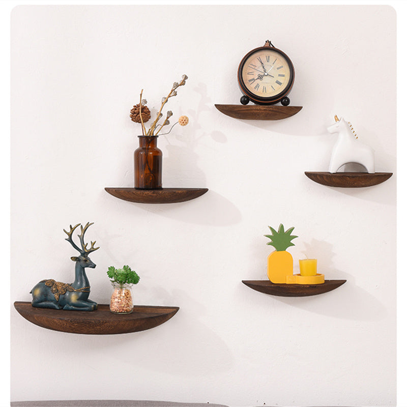 Semicircle Wall Shelf Display Stand