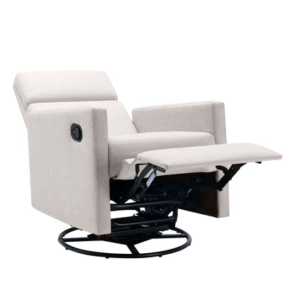 Upholstered Rocker Chair Tan