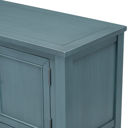 Cambridge Retro Console Desk – 4 Drawers
