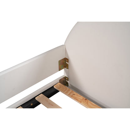 Twin Upholstered Daybed White