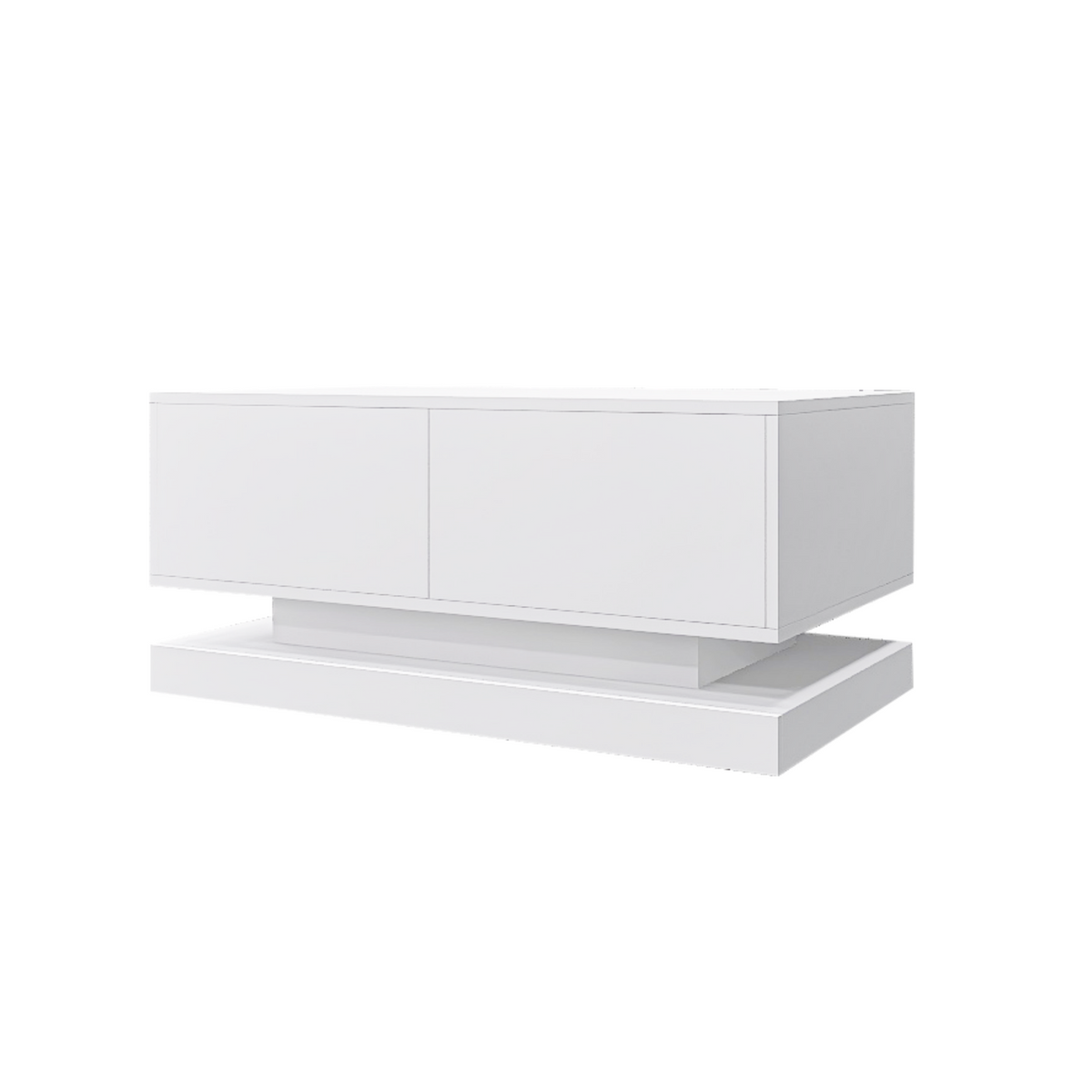 High Gloss Coffee Table with RGB Control