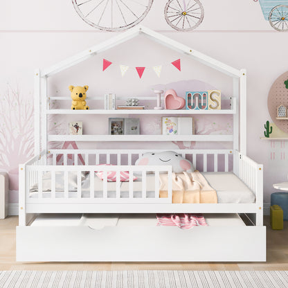 Full House Bed White