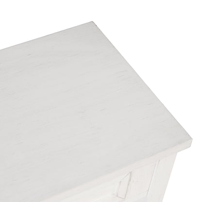 Farmhouse Console Table Antique White