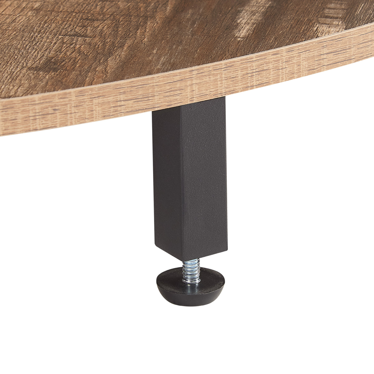 Tall Wooden Bookshelf Corner Storage Brown