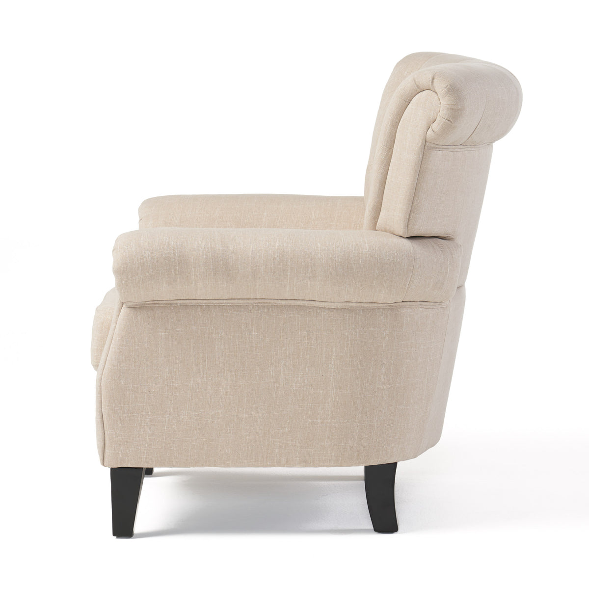 Springfield Tufted Accent Chair Gray