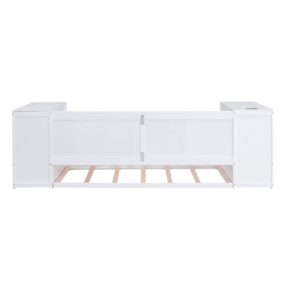 Twin Daybed with Storage White