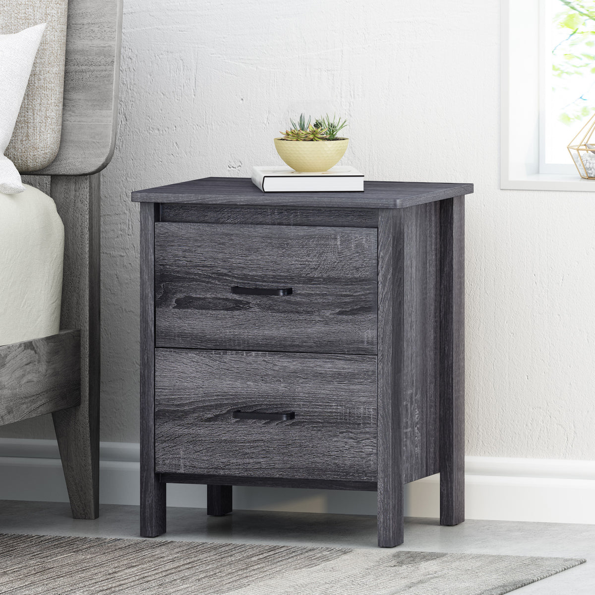 Modern Wood Nightstand