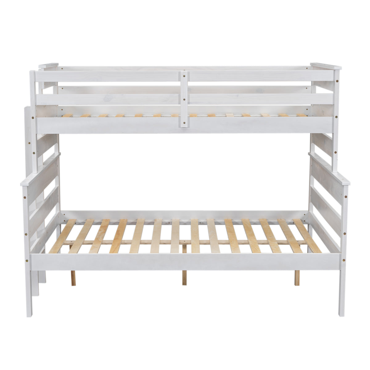 Twin over Full Bunk Bed White