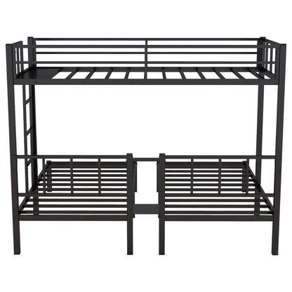 Triple Bunk Bed Black