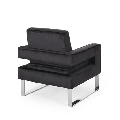 Classic Upholstered Armchair Beige