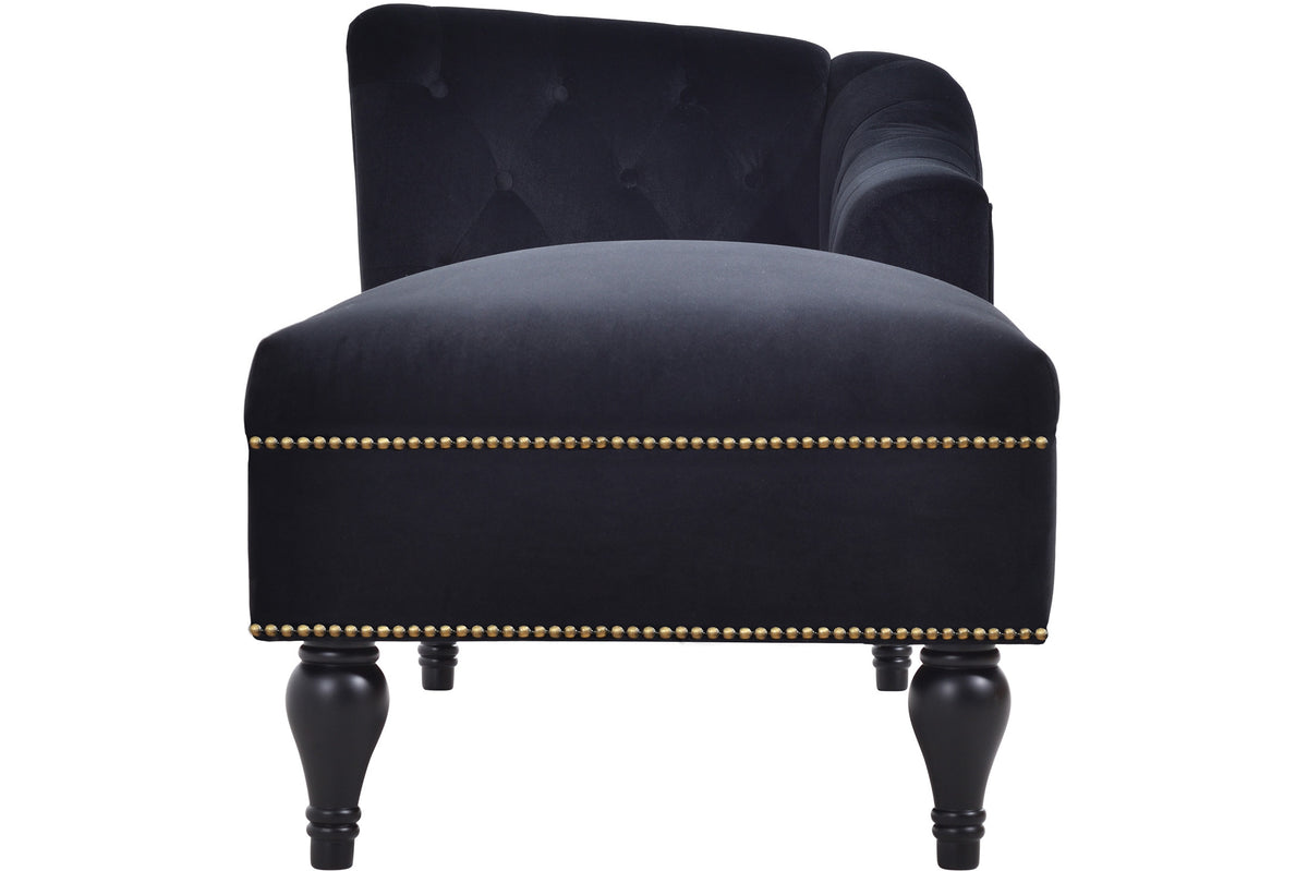 Velvet Cluster Lounge Chair Gray