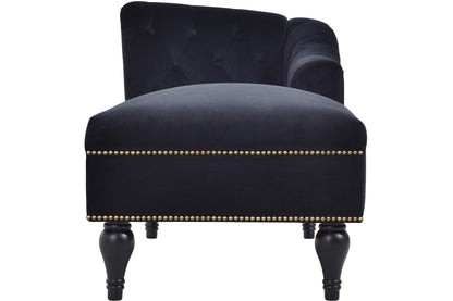 Velvet Cluster Lounge Chair Gray