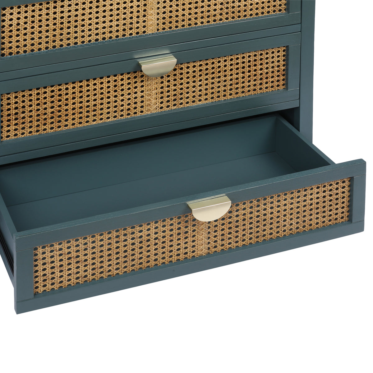 Rattan Storage Cabinet 3-Drawer