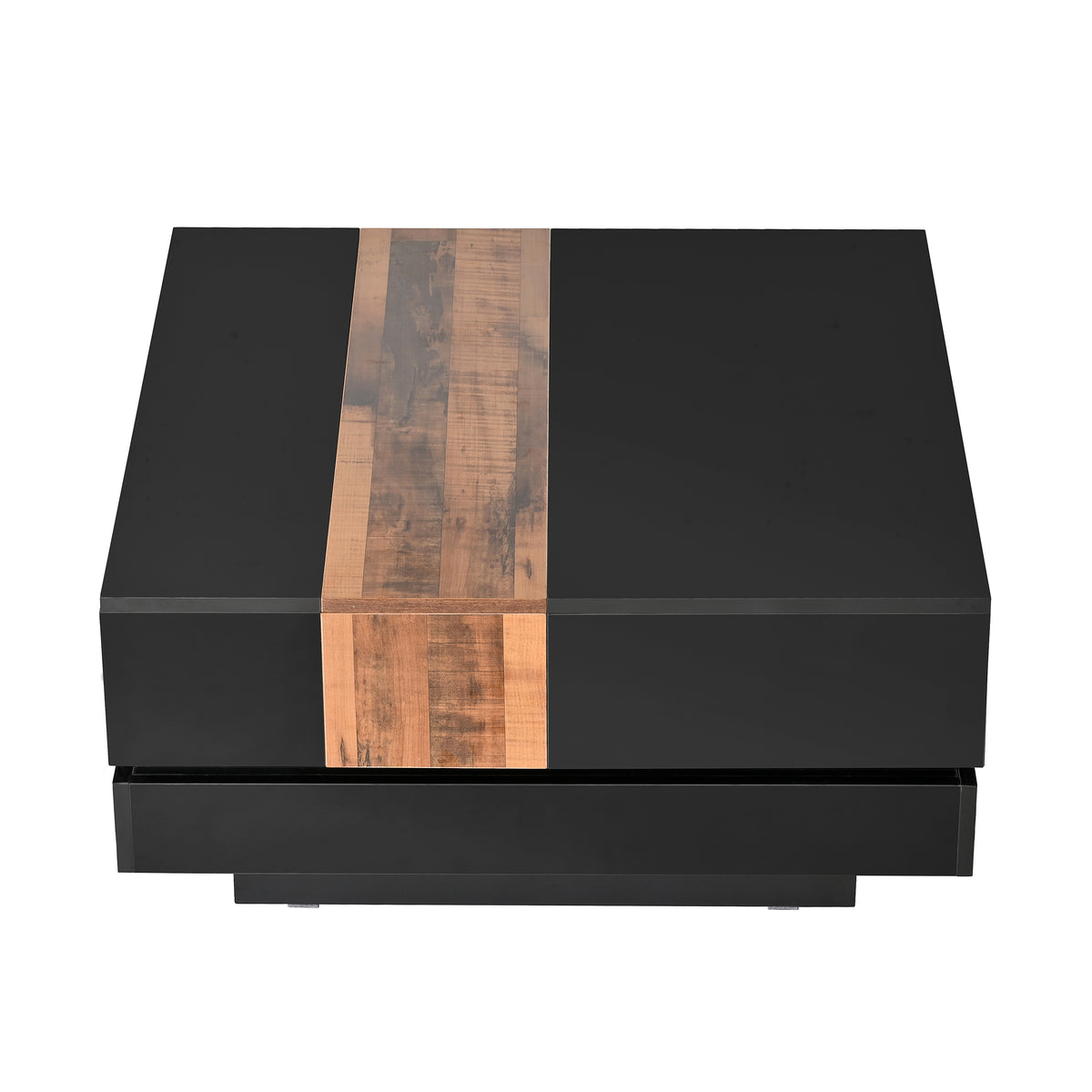On-Trans Gloss Coffee Table with LED Base