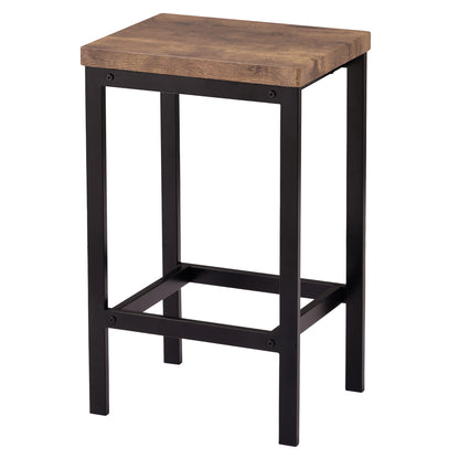 Counter Height Bar Table Set (4 pcs) – Brown