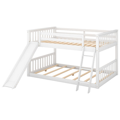 Full Bunk Bed White