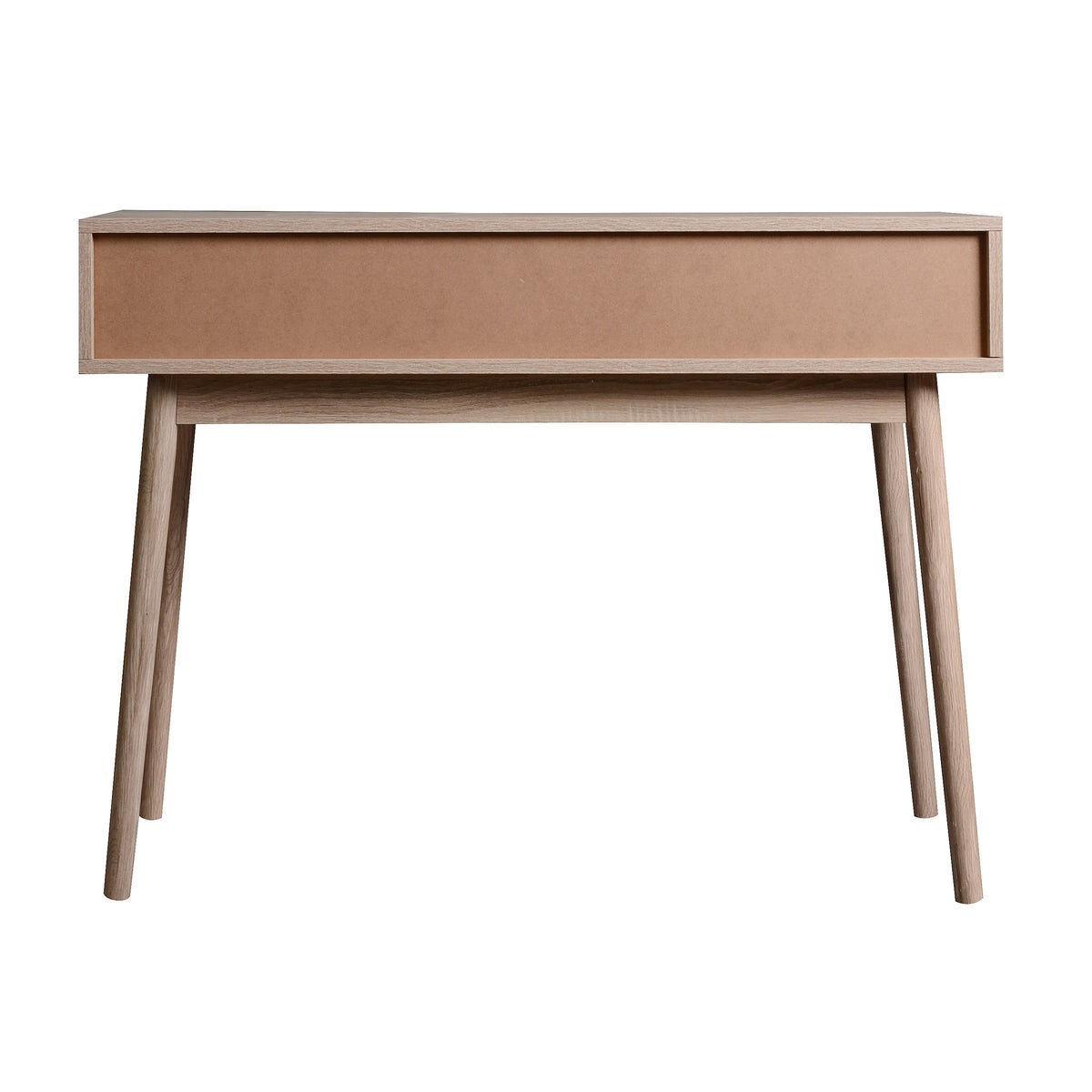 Mid-Century Writing Desk – Natural Oak