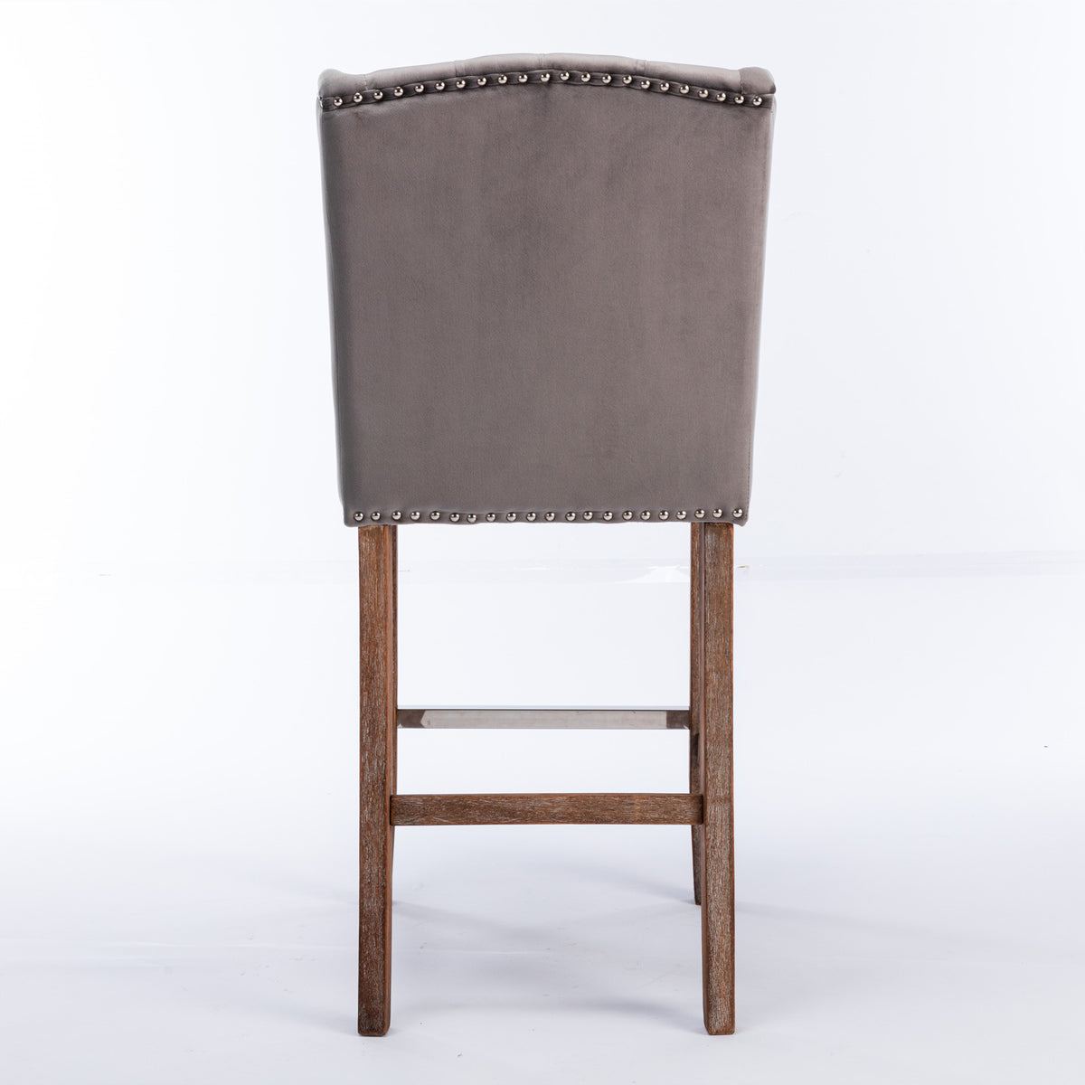 A&A Upholstered Bar Stools Set of 2