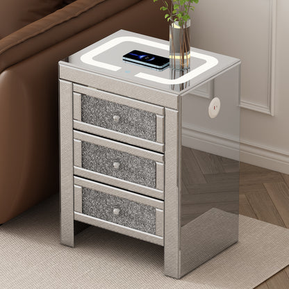 Silver Mirror Coffee Table