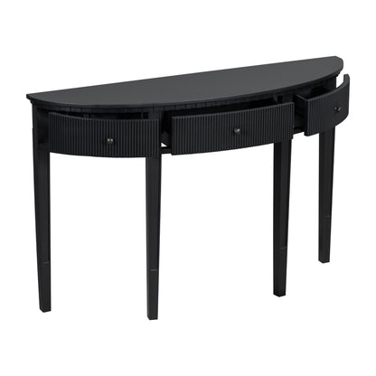 U-Style Vertical Pine Console Table
