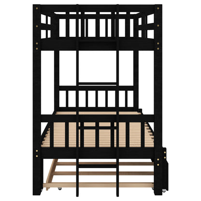 Pull-Out Bunk Bed Espresso