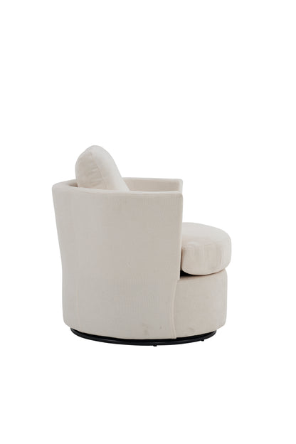Rotating Club Chair Beige