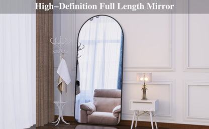 Oversized Full Body Mirror Black