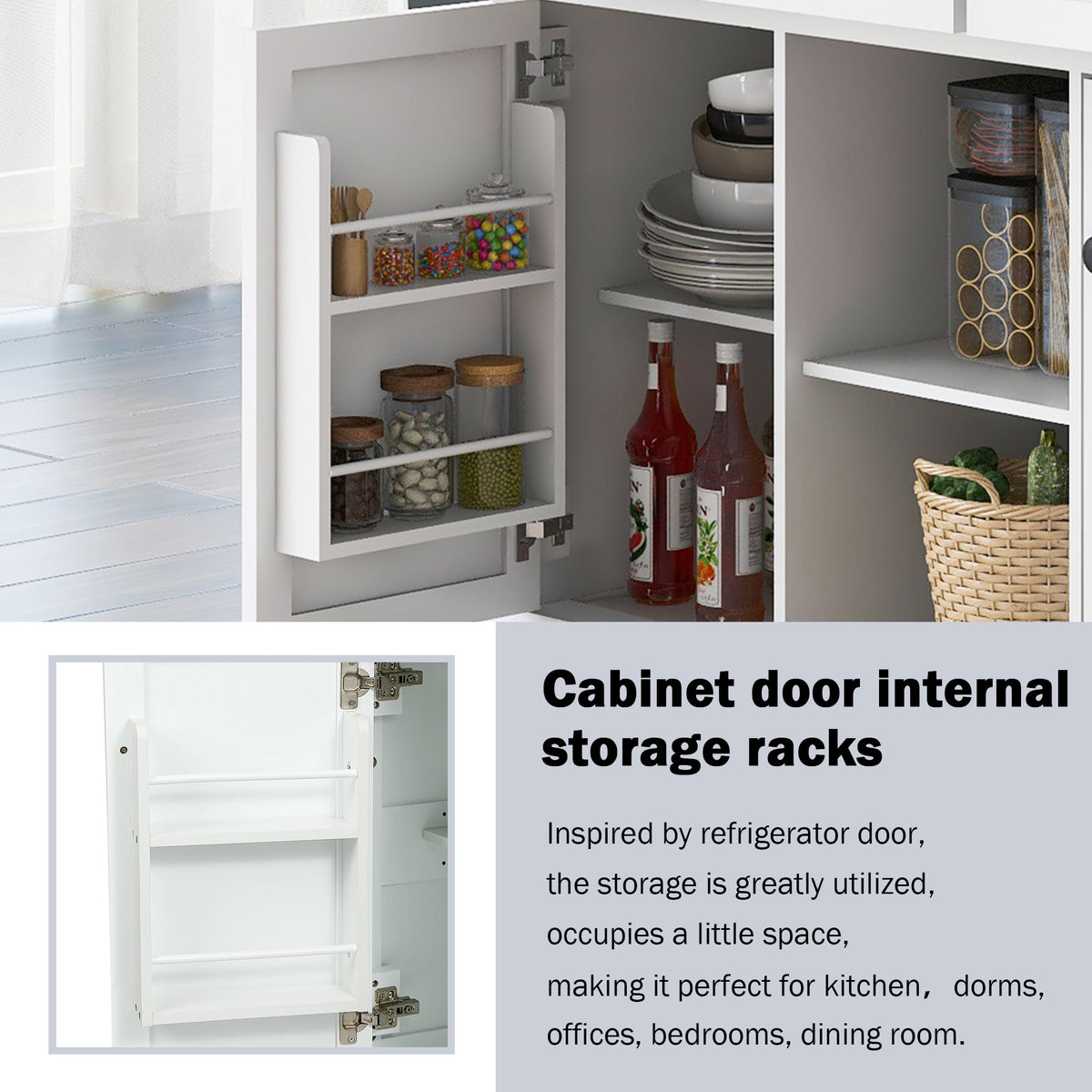 Kitchen Island Cart White