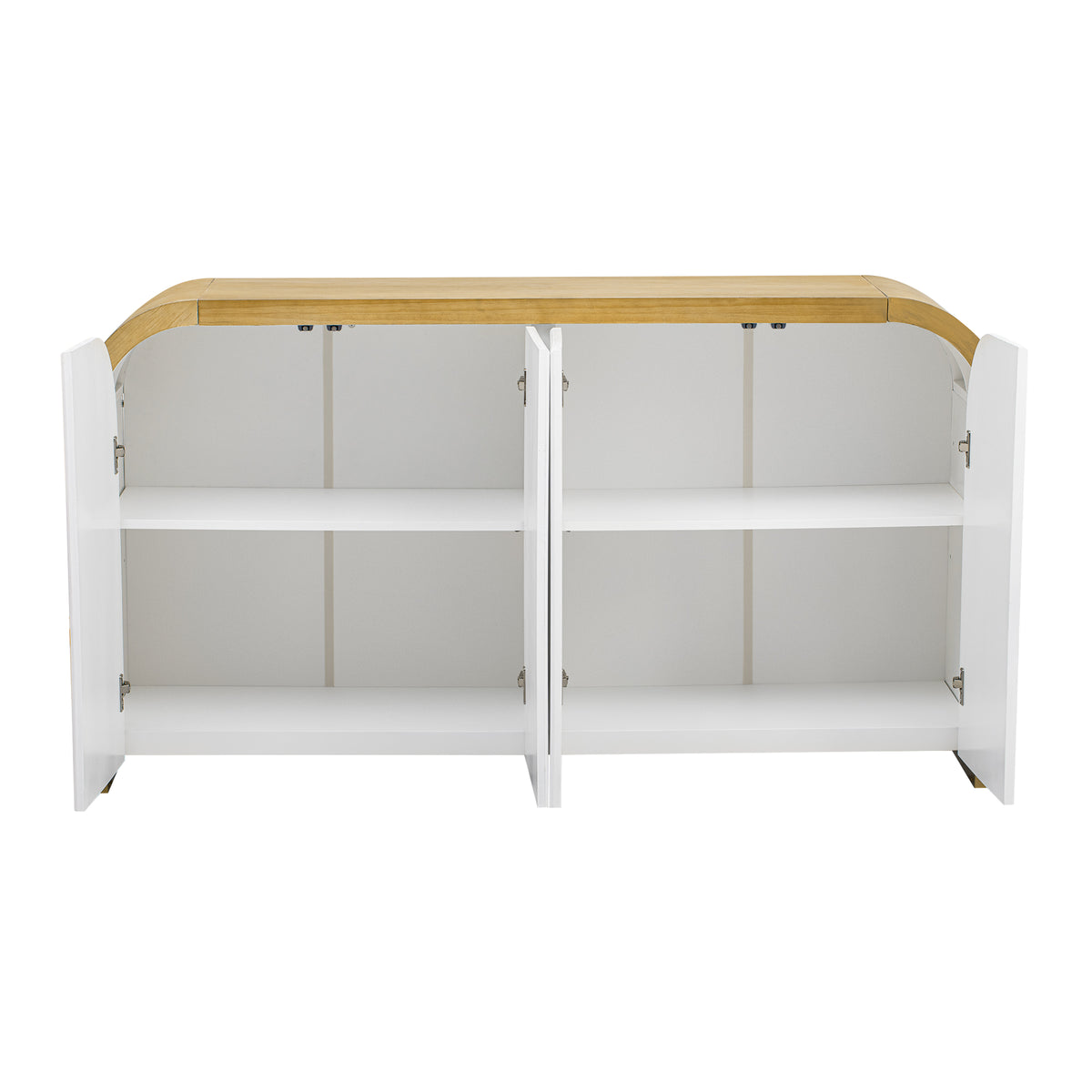 Curved 4-Door Storage