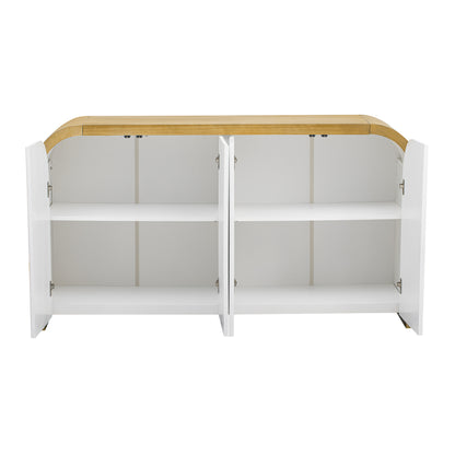 Curved 4-Door Storage