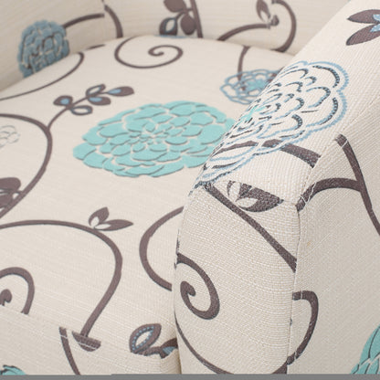 Plaza Velvet Club Chair – White