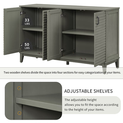 Adjustable Sideboard Storage Cabinet