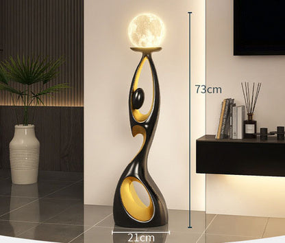 Minimal Floor to Ceiling Decor