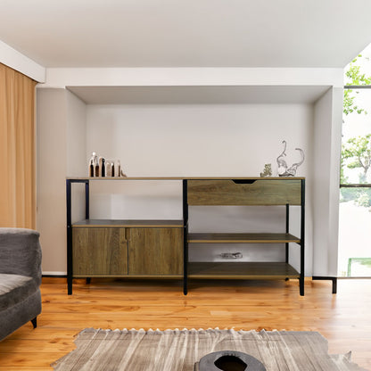 Living Room Storage Cabinet with Drawers
