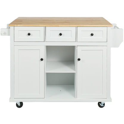 Kitchen Island Cart White